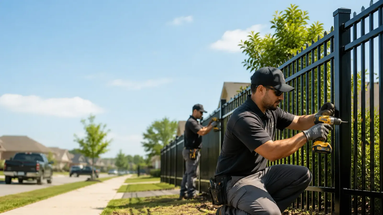 Metal Fence Installation in Leesville, OH